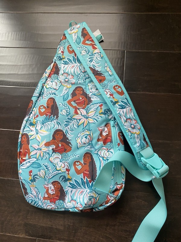 Vera Bradley Disney Moana Tropical Pua and Hei-hei Sling Backpack Crossbody Bag gallery