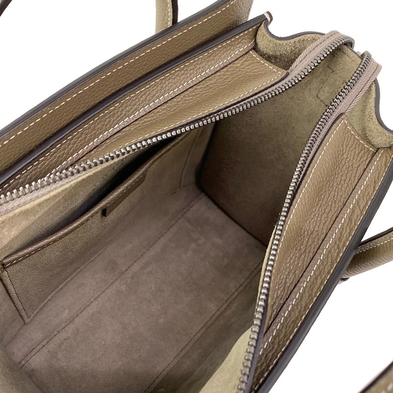 CELINE Luggage Nano Shopper 189243DRU.09SO Pickpocket (gray-beige) Handbag gallery