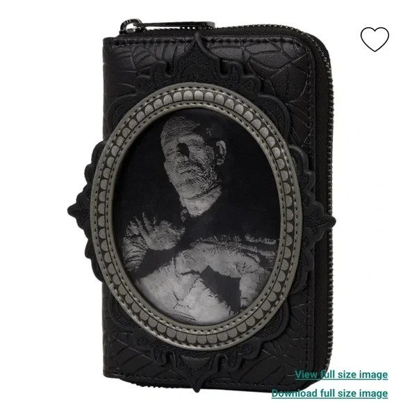 Loungefly Universal Monsters Exclusive Lenticular Glow Cameo Backpack & Wallet gallery