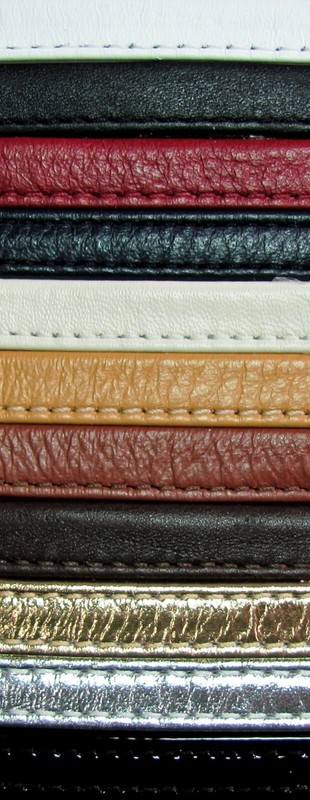 Two Replacement Add-On Ring-Mounted Leather Zipper Pull Loops / Extenders gallery