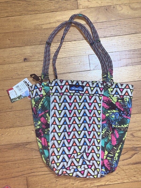 NWT KAVU Bag It Up Electric Ave Bag/Purse/Handbag Discontinued