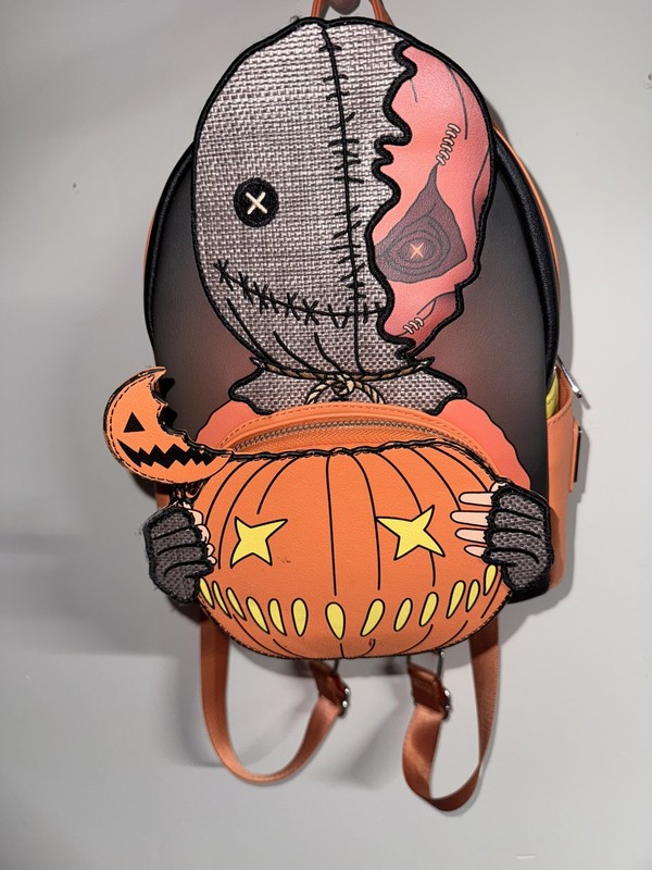 Loungefly Trick ‘R Treat Sam Glow-In-The-Dark Mini Backpack