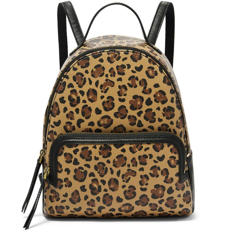 Fossil Felicity Backpack Cheetah SHB2347989 Leopard Animal Print Leopardo NWT F
