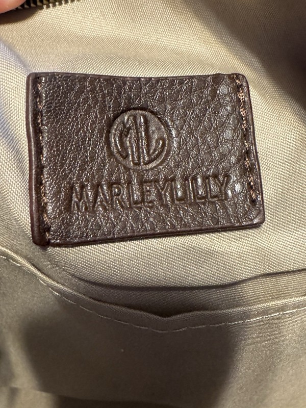 Marley Lilly Brown Faux Suede Tote Bag, Women’s Faux Suede Purse gallery