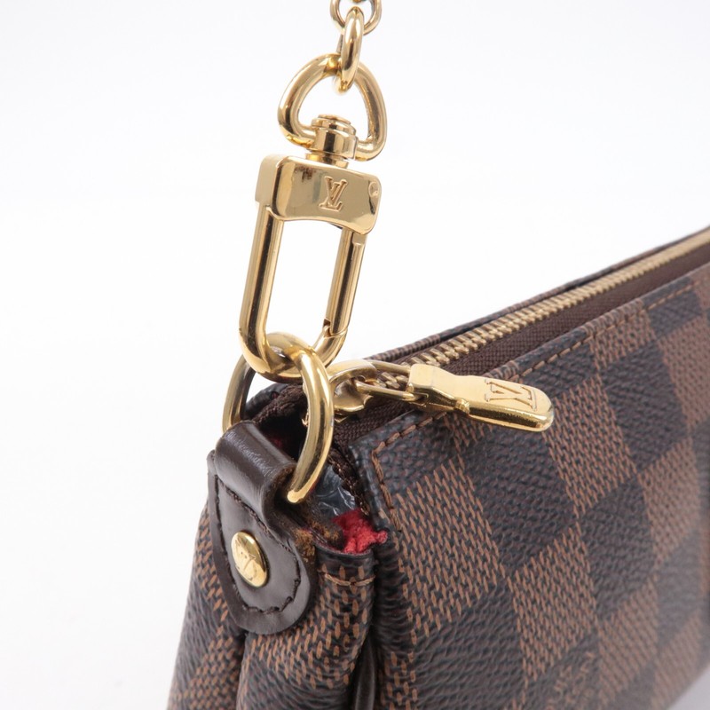 Louis Vuitton Damier Eva 2Way Hand Bag Shoulder Bag N55213 Auth Used gallery