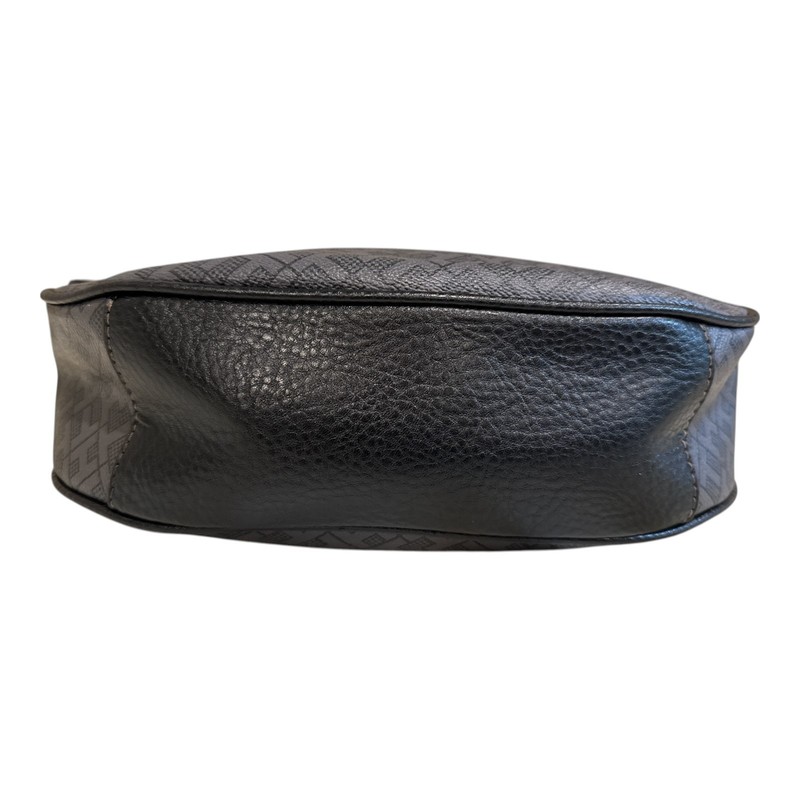 Tommy Hilfiger Gray & Black Shoulder Bag Purse (11 in x 9 in with 9 in drop) gallery