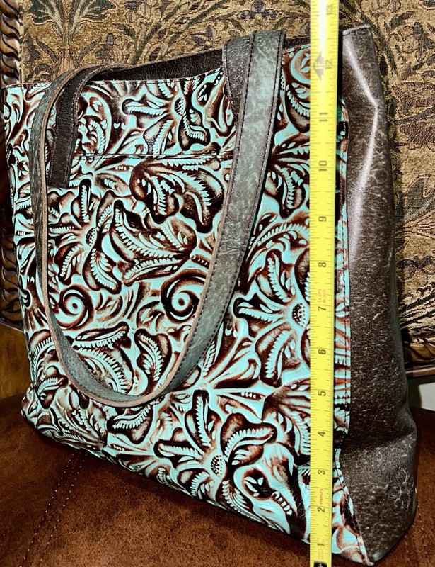 Patricia Nash- Leather tote ONLY! NWT LG TOTE gallery