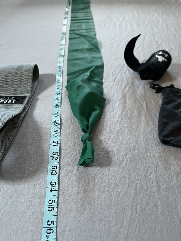 Lot of 5 TheraBand Stretch Sports Rehab Physical Therapy Resistance Training Gym gallery