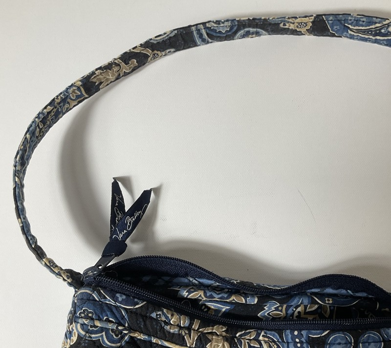 Vera Bradley Mediterranean Blue Medium Tote Bag, Retired gallery
