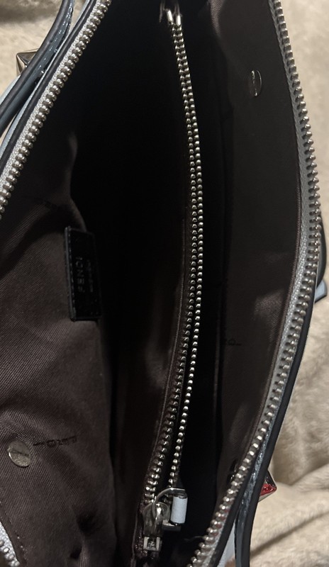 Fendi By The Way Handbag Mini Light Blue Leather READ” gallery