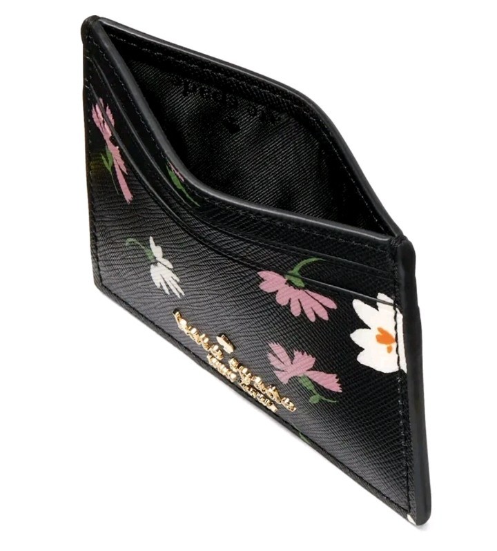 NEW KATE SPADE New York Madison Floral Waltz Small Slim Card Holder - MSRP $89 gallery