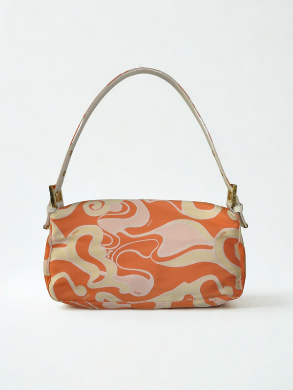 Vintage Fendi Orange Swirl Baguette gallery