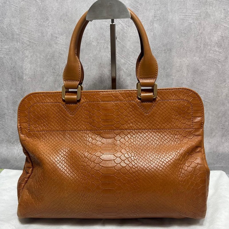 Longchamp Croco Embossed Python Leather 2-Way Shoulder Bag gallery