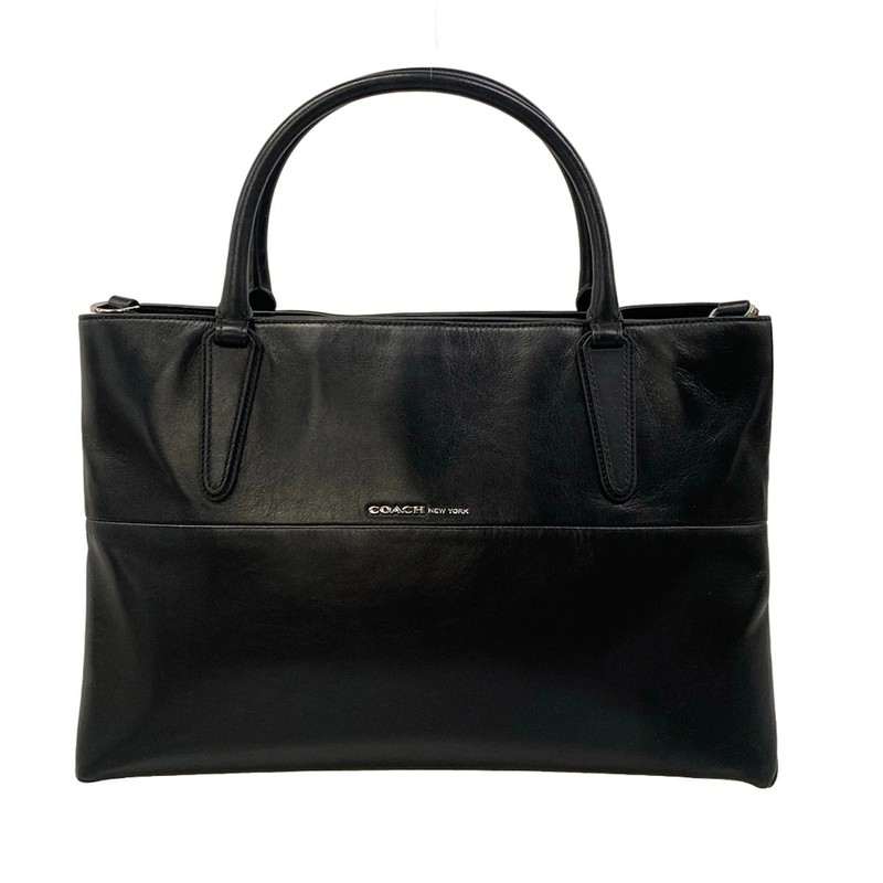 COACH The Soft Borough 32291 Black Leather – Tote Bag