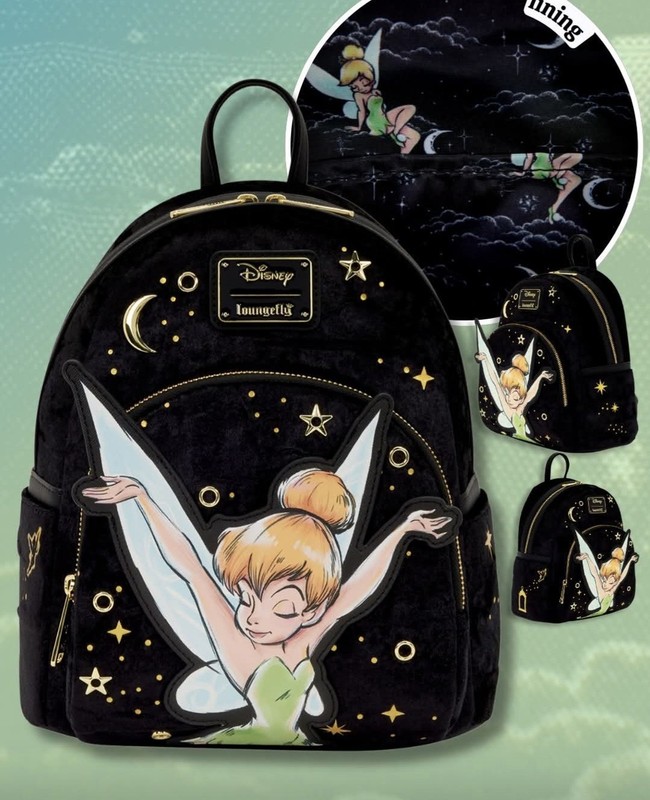 Tinkerbelle Loungefly Mini Backpack and Card Holder Set