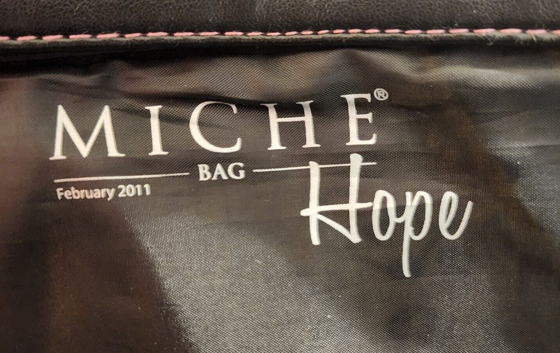 NEW - Miche Prima Shell - "Hope" Retired - colorful word print faux leather gallery