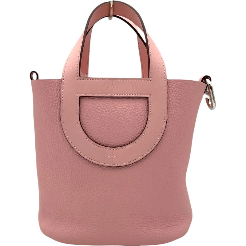 HERMES In The Loop 18 Swift Leather Handbag W Stamp #OKB1096