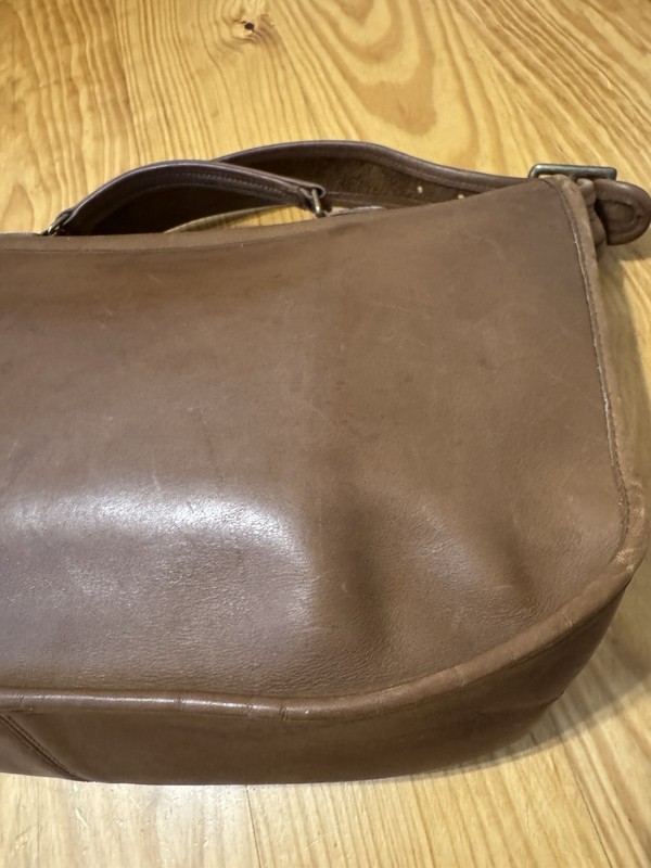 Vintage Coach Musette Leather Messenger Bag Briefcase Laptop Bag 238-5643 gallery