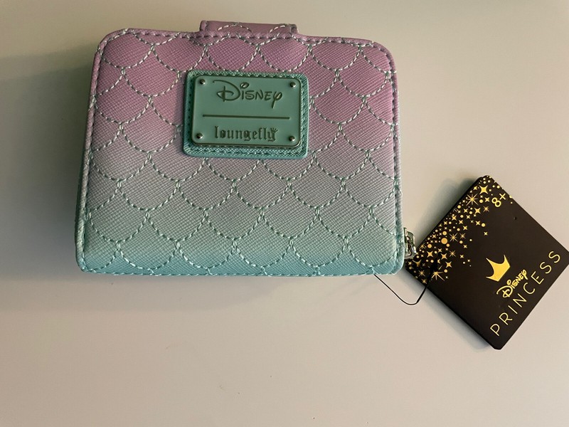 Loungefly Disney The Little Mermaid Ariel Ombre Scales Wallet Only – NWT