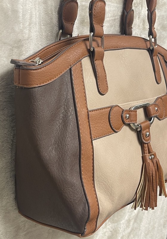 Rossetti Sass N Tass Satchel Shoulder Bag Tote Handbag Purse Braided Straps gallery