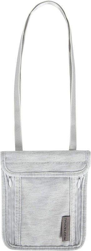 Travelon: Undergarment Neck Pouch – Gray
