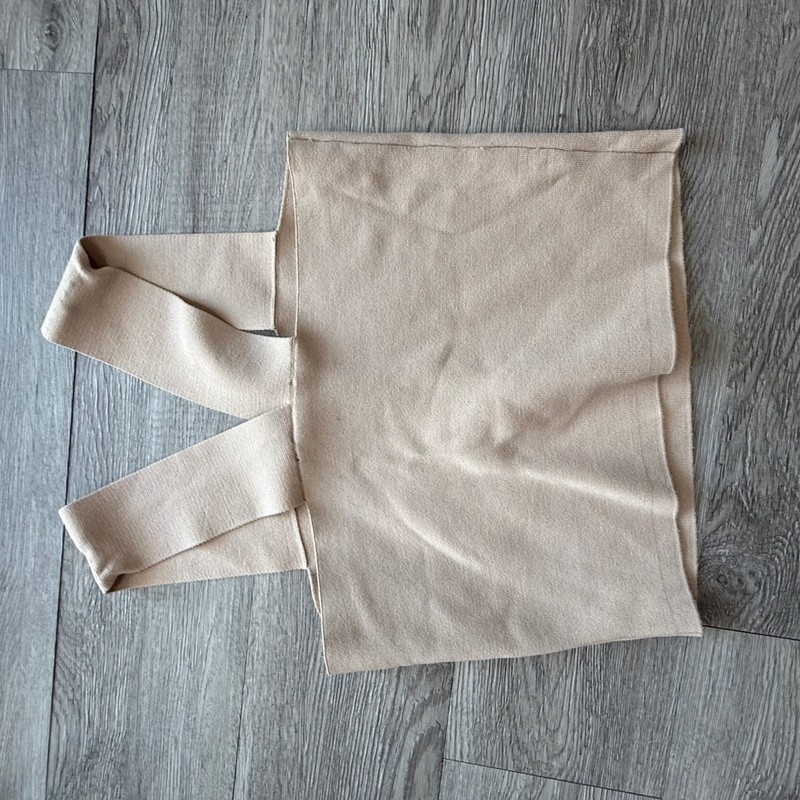 House of Harlow 1960 Beige Knit Mini crop US M Knitwear bandage gallery