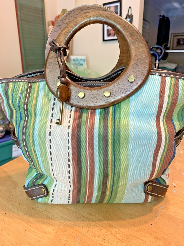 fossil purse