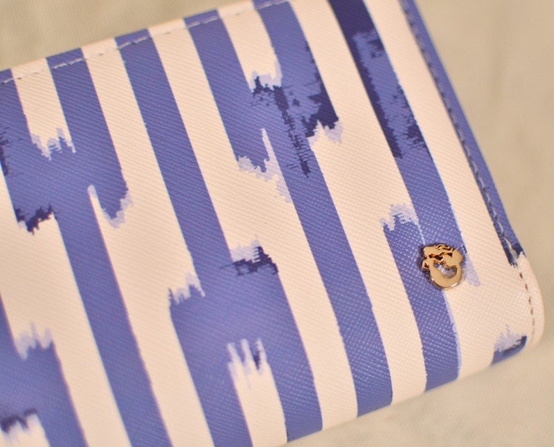 Spartina 449 Oyster Alley Mini Wallet - RETIRED & HTF Blue & Cream NWT gallery