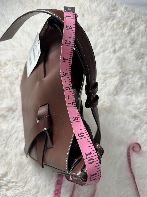 ZARA bags women new Knotted Top Stitched Bucket Bag gallery