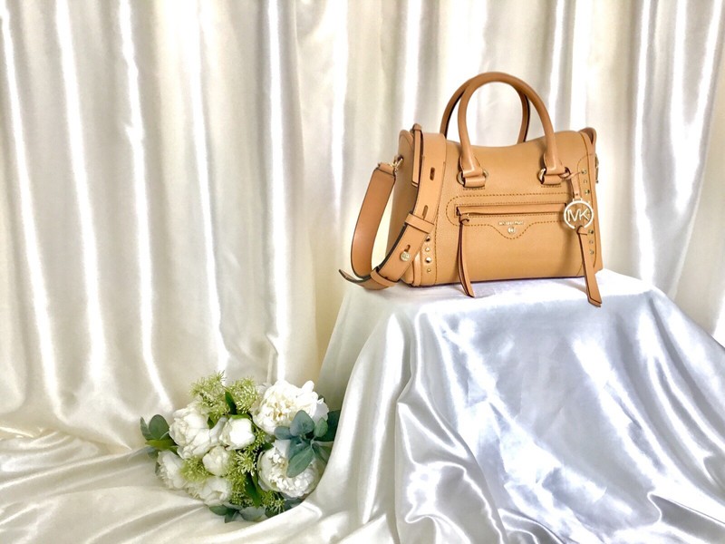 ☂️🍄Michael Kors Carine☄️SMALL 🥰Satchel Cider New with Tags👍👍👍👍