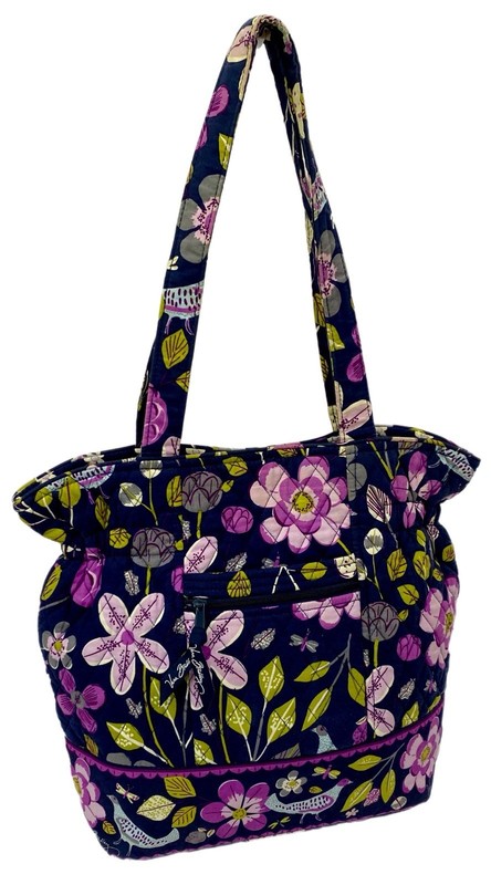 Vera Bradley Floral Nightingale Laura Shoulder Bag