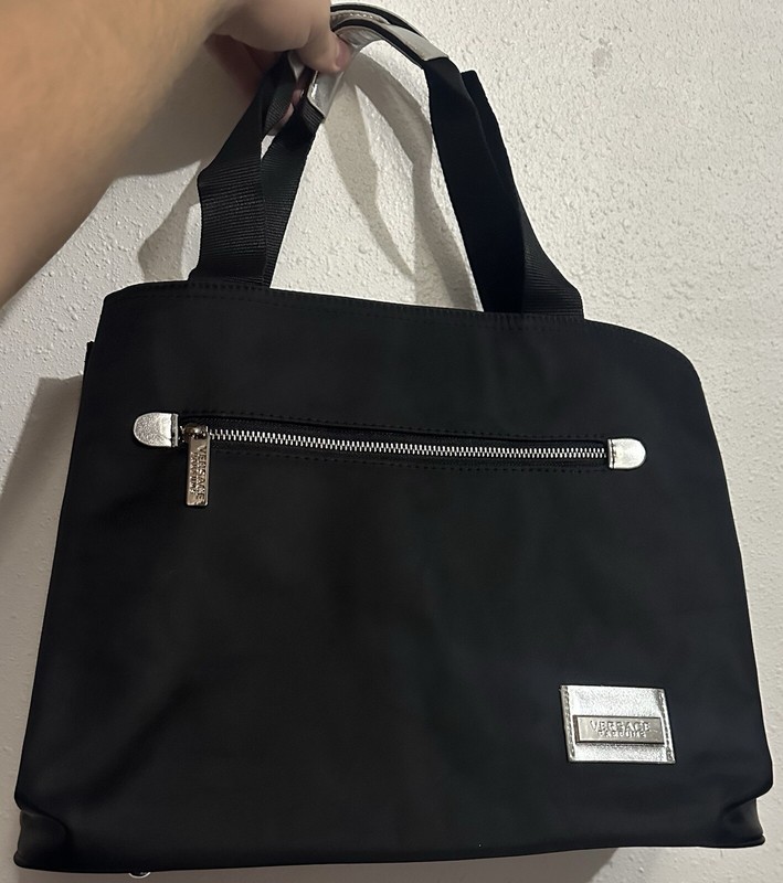 Versace Parfums Zip Tote Bag Women’s With Original Case