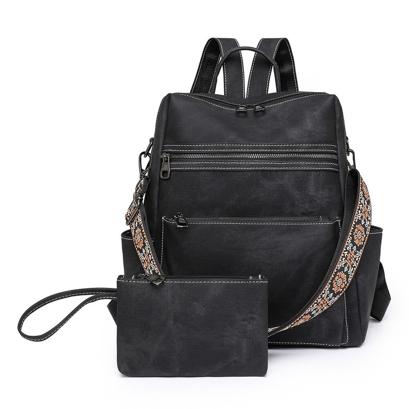 Women's Fashion Backpack Purse Large Capacity Travel Handbags Convertible Bag