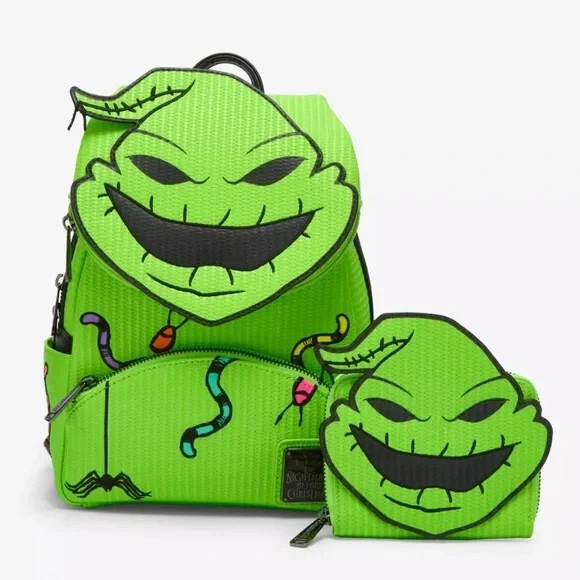 Loungefly Disney The Nightmare Before Christmas Oogie Boogie GITD Set