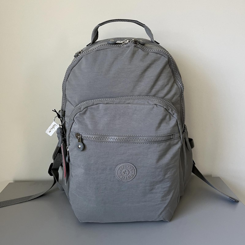 Kipling Seoul Up 17″ Laptop Extra Large Backpack in Cement Ash NWT