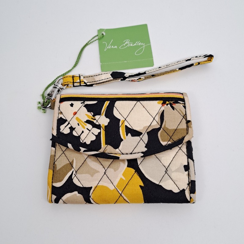 Vera Bradley Super Smart Wristlet Wallet Dogwood #12556-134 Retired NWT