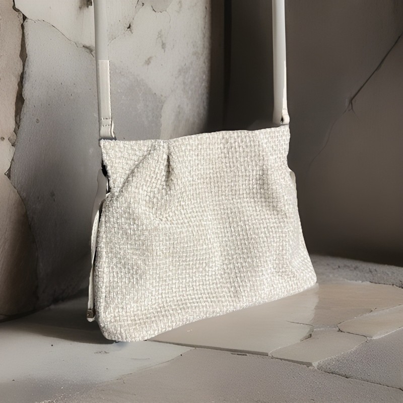 NWOT Macy’s On 34th Bradlie soft woven fabric small shoulder crossbody bag