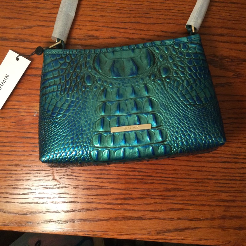 Brahmin Lorelei Shoulder Bag Peacock NWT