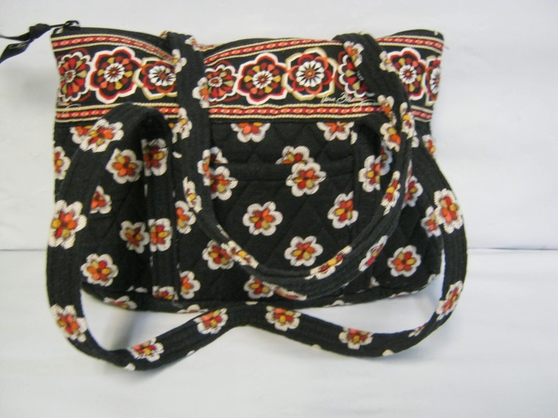 VERA BRADLEY PIROUETTE Little Betsy Tote Purse 11 x 8 x 3 GUC gallery