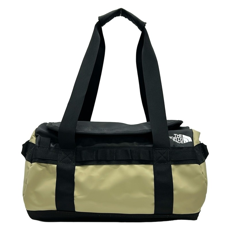 THE NORTH FACE – NM82037 Cream Black PVC Nylon Boston Bag