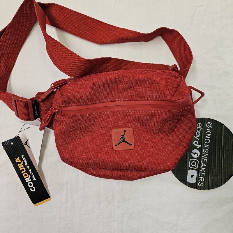 Nike Jordan Cordura Franchise Crossbody Bag Gym Red MA0901-R78