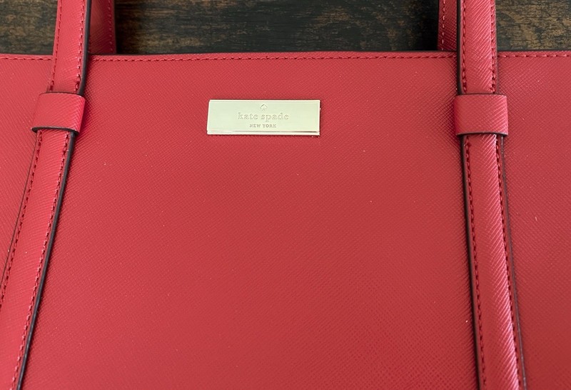 Kate Spade Kenzie Limited Edition Small Tote Bag KI926 Cherry Red Purse gallery