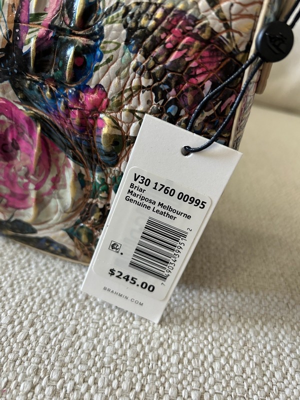 Brahmin Briar Mariposa NWT Crossbody ~ 🦋 Butterfly Bliss 🦋 gallery