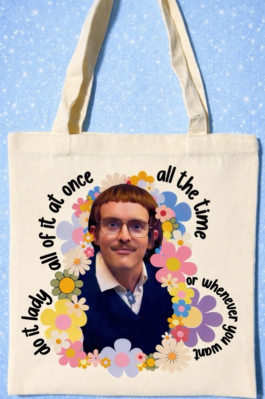 Chit-Do It Lady 13in x 15in Tote Bag