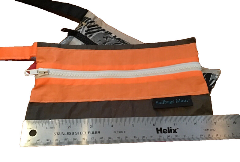 2 SAILBAGS MAUI CLUTCH PARACHUTE MATERIAL VINTAGE 9X5.5 INCHES. TRAVEL gallery