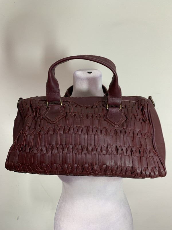 Monikha B Genuine Leather WOMENS Solid Colored Shoulder Bag gallery