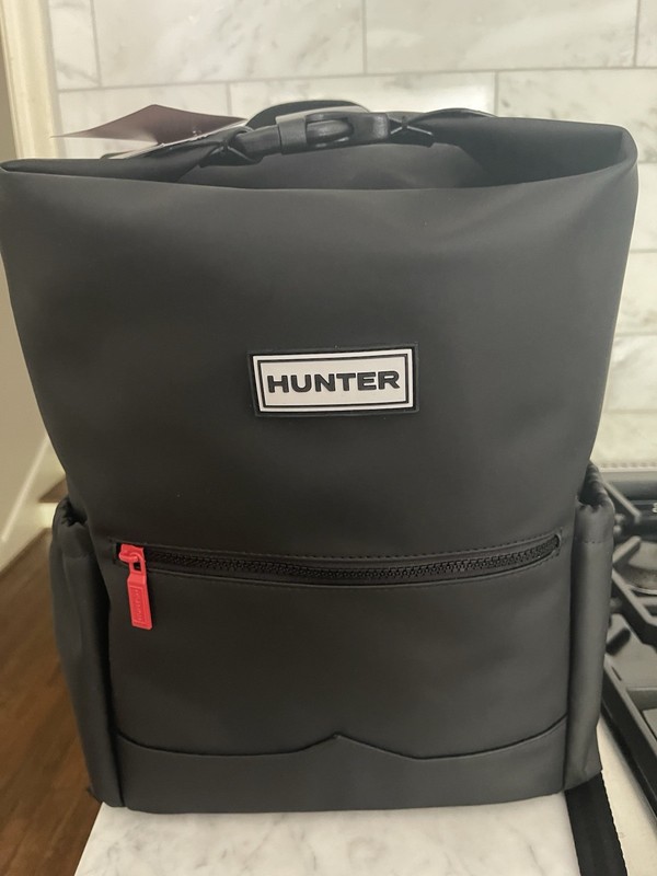 New Hunter Top Click Backpack In Smooth Black