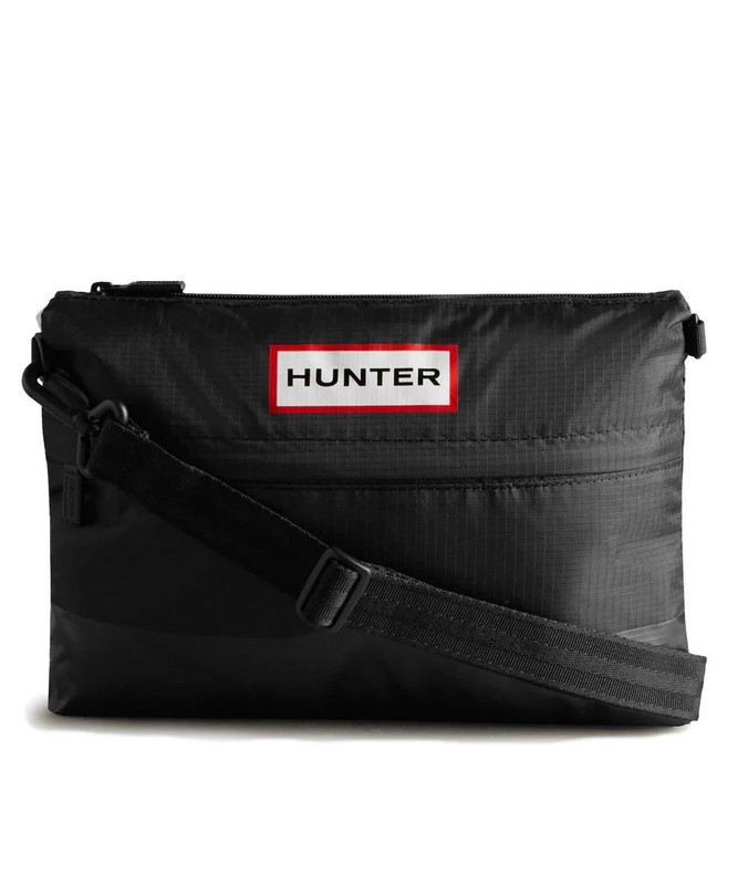 Hunter Original Ripstop Sacoche Side Bag – One Size, Black, A3(D230T)
