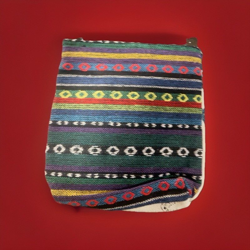 Canvas & Woven Handbag