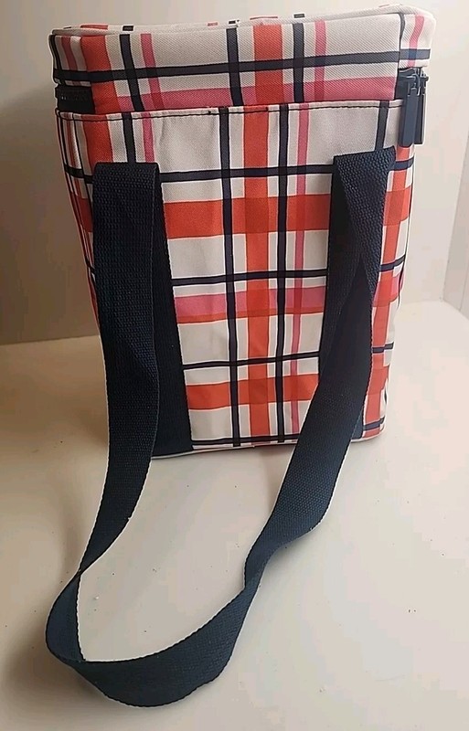Kate Spade Spring Plaid Picnic Cooler Bag gallery
